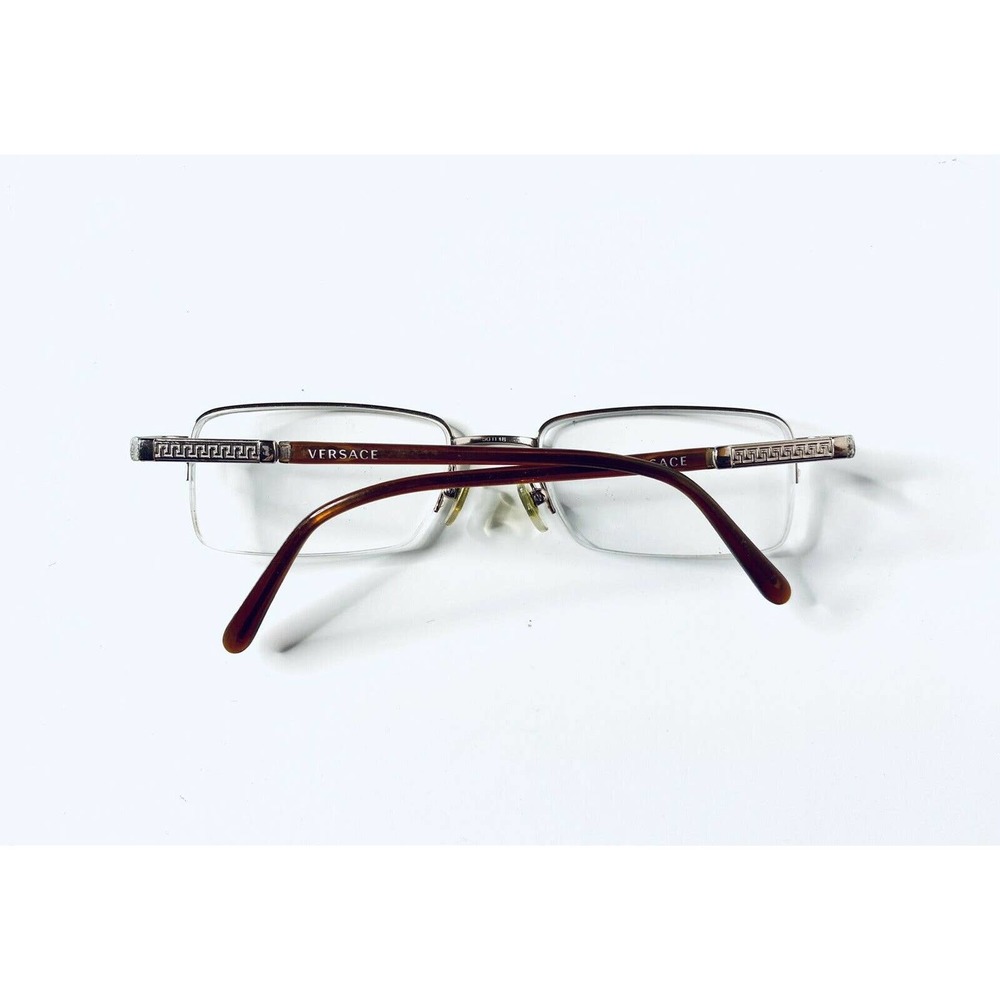 Vtg Versace Gold Rectangular Glasses - image 6